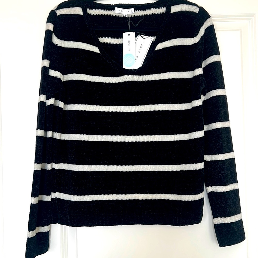 Emory Park Stripped Sweater